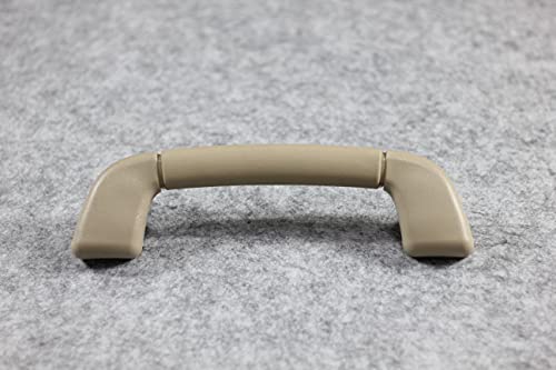 Krobelus Auto Roof Pull Handle Grab Rail Grey with Hook for Toyota Camry (XV40) 2007-2011 Avalon 05-12 OEM:74610-30240 (Front L=R Handrail Without Hook(Beige) 1Pcs) - Image 1