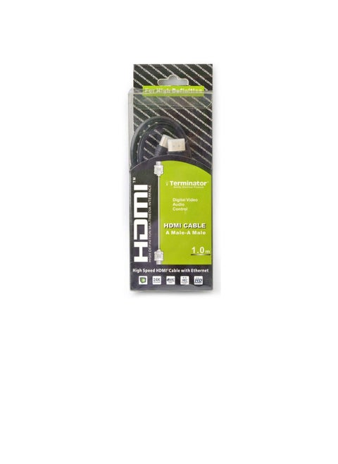 High Speed High Definition Multimedia Interface Cable with Ethernet. THDMIC 2.0 2005-1M