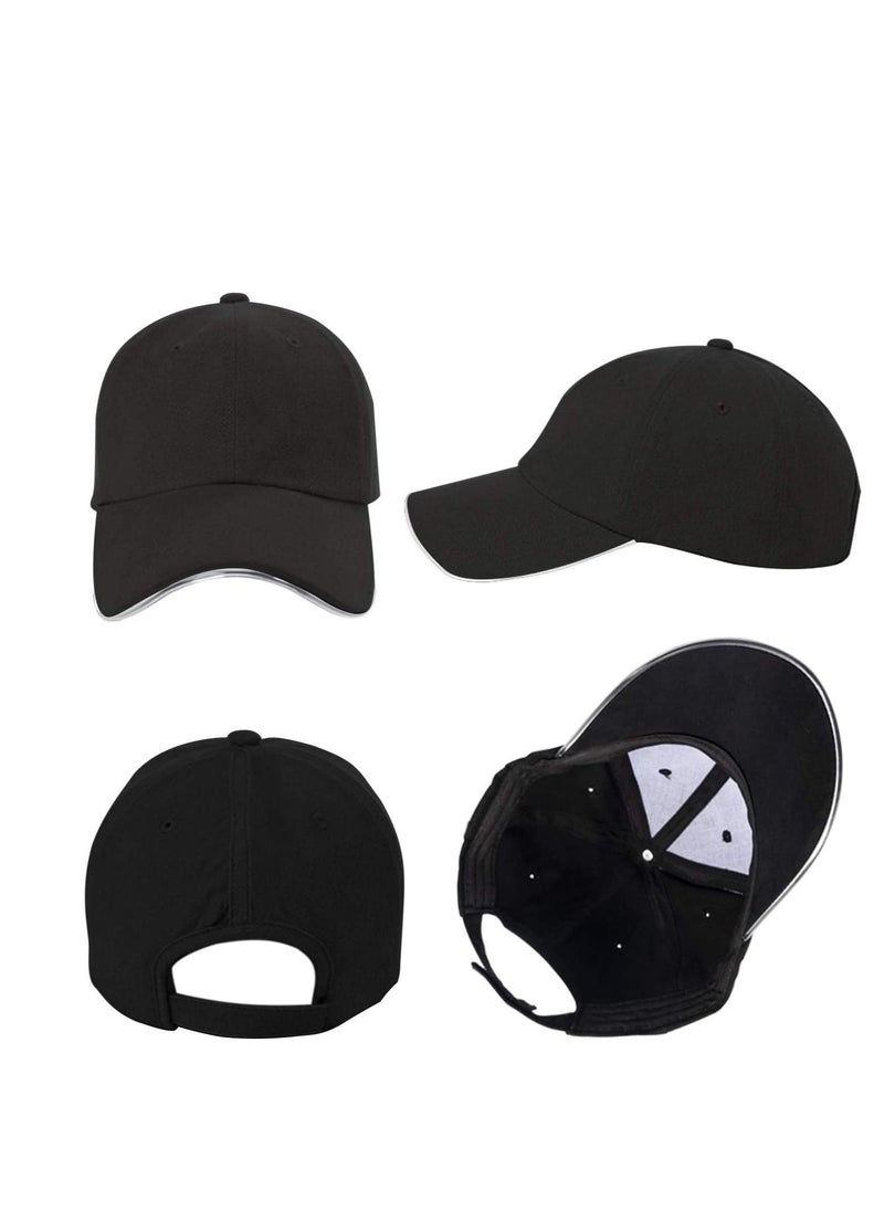 SYOSI - LED hat luminous baseball cap flashing party hat festival club stage hip hop performance accessories - Image 1