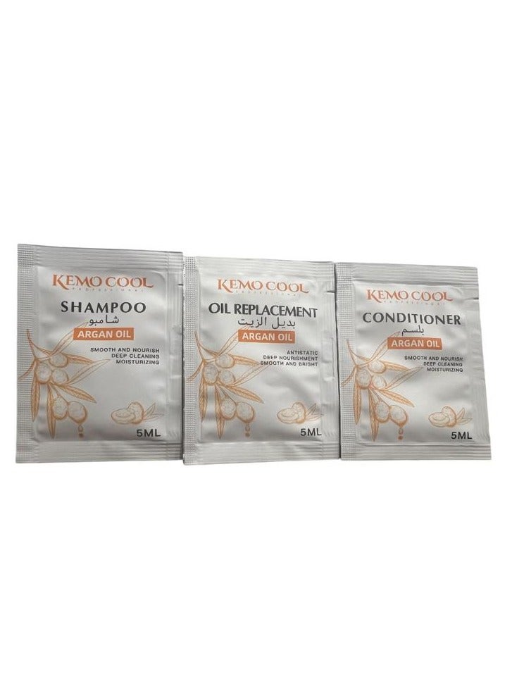 كيمو كول صبغة شعر كولاجين أشقر رمادي غامق كثيف الحجم  60+60+5+5+5 جودة عالية  100% - Image 3