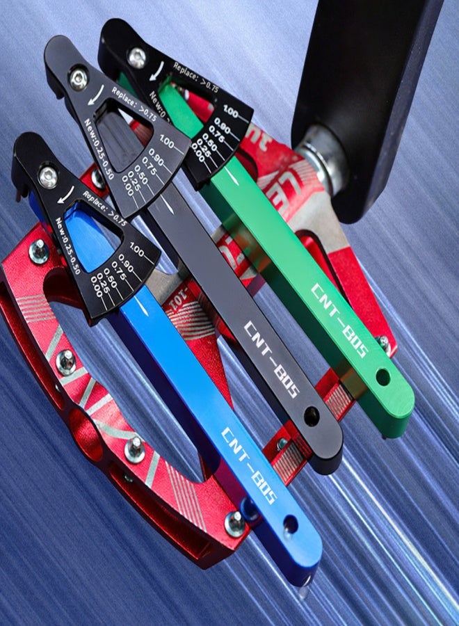 Lebycle Bicycle Chain Checker Gauge MTB Bike Chain Wear Indicator Tool Chain Stretch Detection Caliper for MTB Mountain Road Bike - Image 4