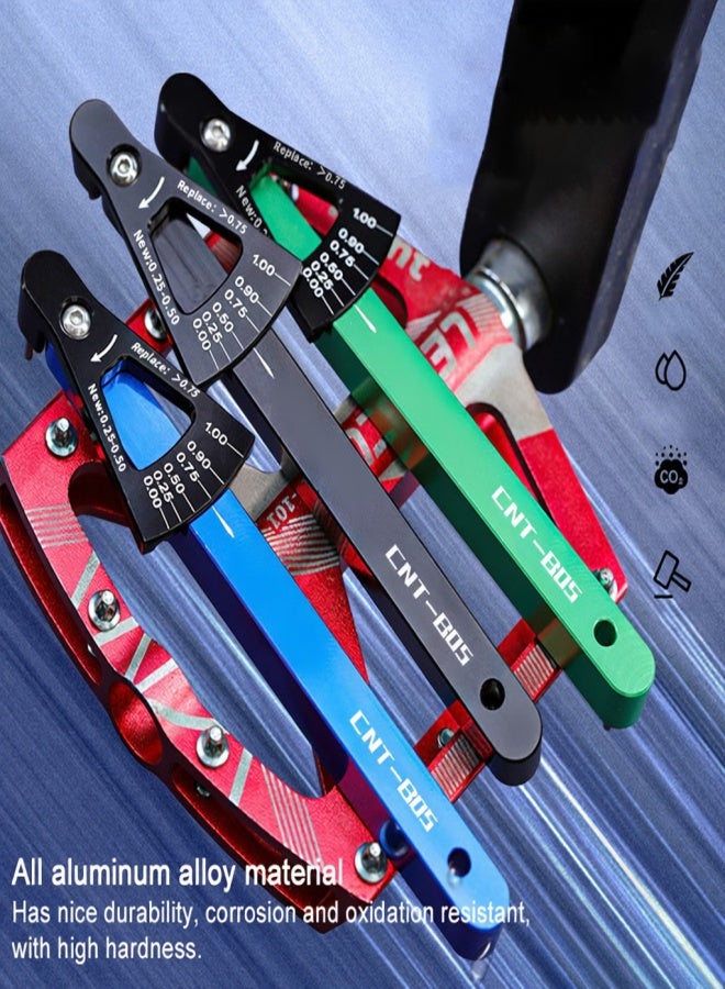 Lebycle Bicycle Chain Checker Gauge MTB Bike Chain Wear Indicator Tool Chain Stretch Detection Caliper for MTB Mountain Road Bike - Image 2