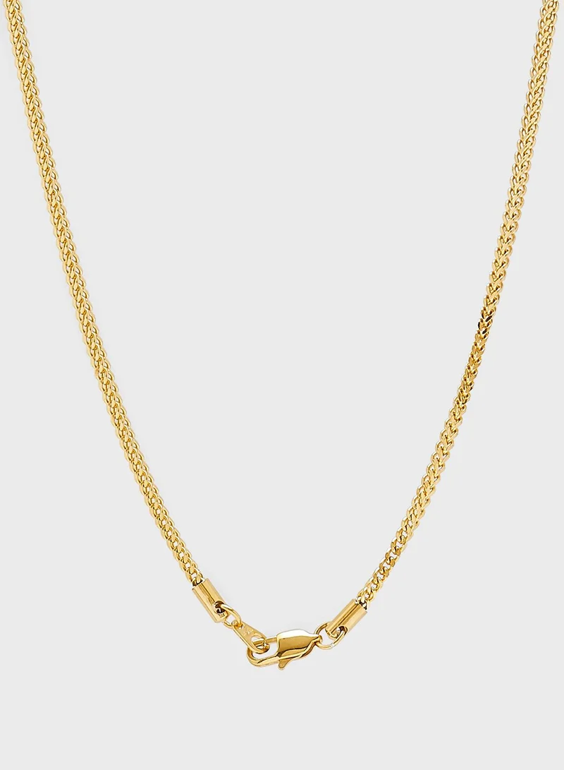 the gold gods 28" Eye Of Horus Pendant Franco Chain Necklace