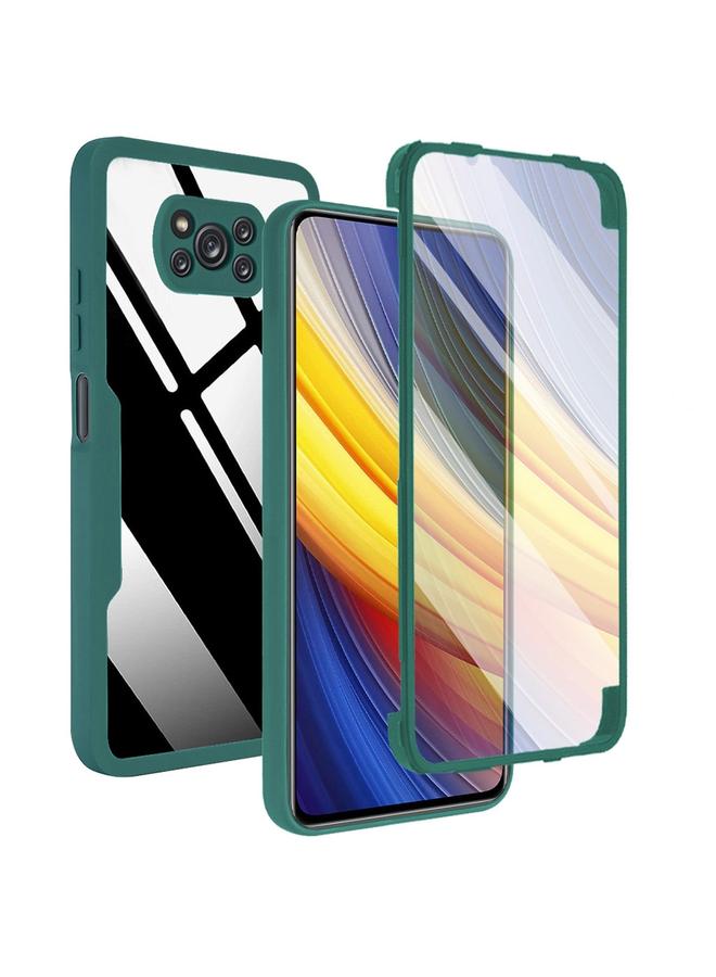 Case For Xiaomi Poco X3 NFC / X3 Acrylic + TPU 360 Degrees Full Coverage Shockproof Phone Case