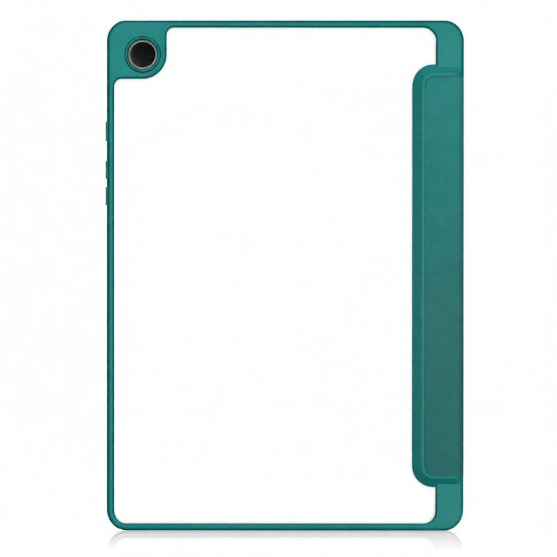 11-Inch Tablet Case - Auto Wake/Sleep Tri-folding Transparent Tablet Case with Magnetic Closure & Pen Slot for Samsung Galaxy Tab A9 Plus (SM-X210/ SM-X216/ SM-X218) - Image 4