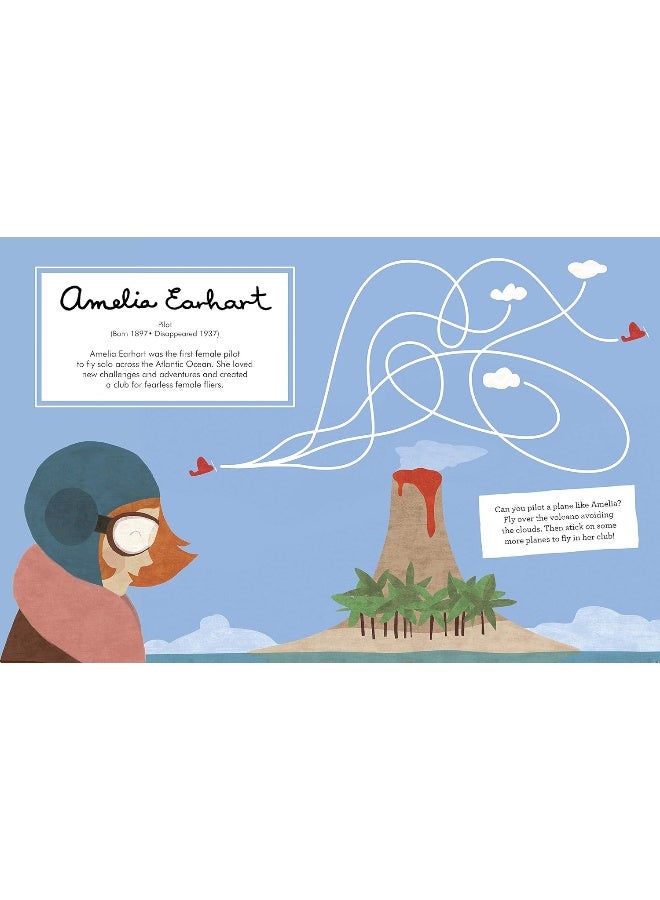 كتاب نشاط ملصقات الأشخاص الصغار، الأحلام الكبيرة: مع أكثر من 100 ملصق - Image 2