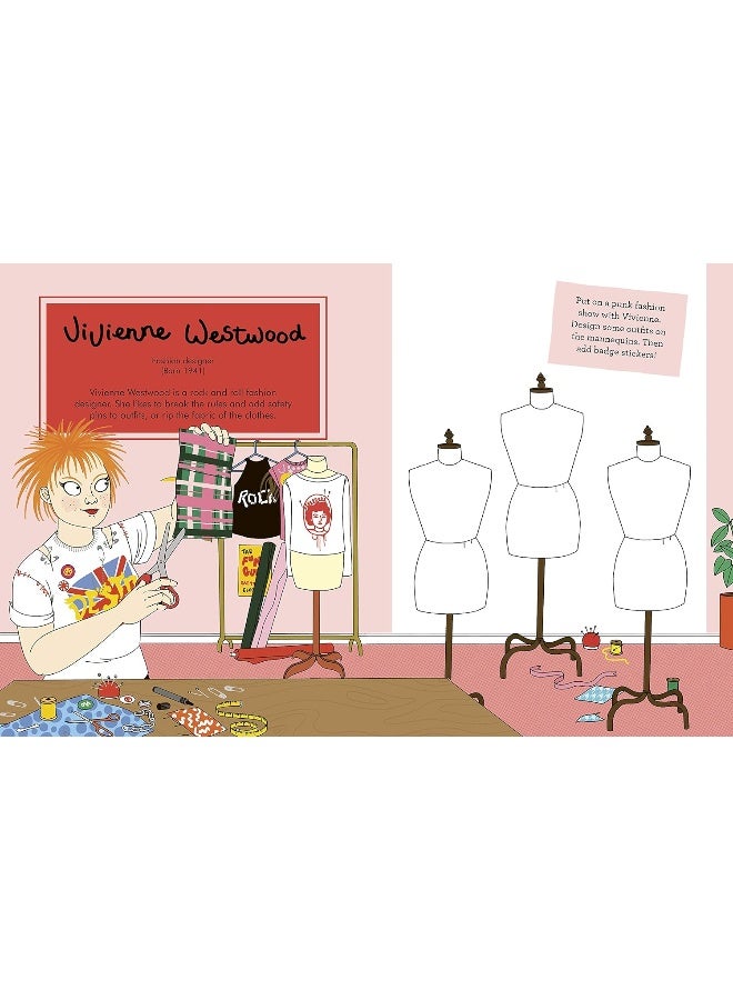 كتاب نشاط ملصقات الأشخاص الصغار، الأحلام الكبيرة: مع أكثر من 100 ملصق - Image 3