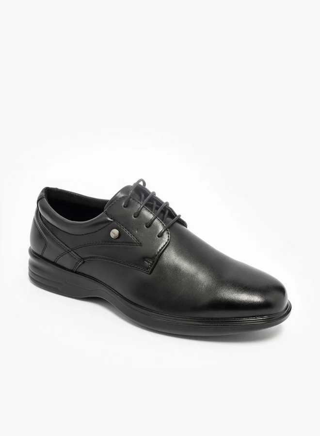 ال بي ال من شو اكسبرس Solid Lace-Up Derby Shoes