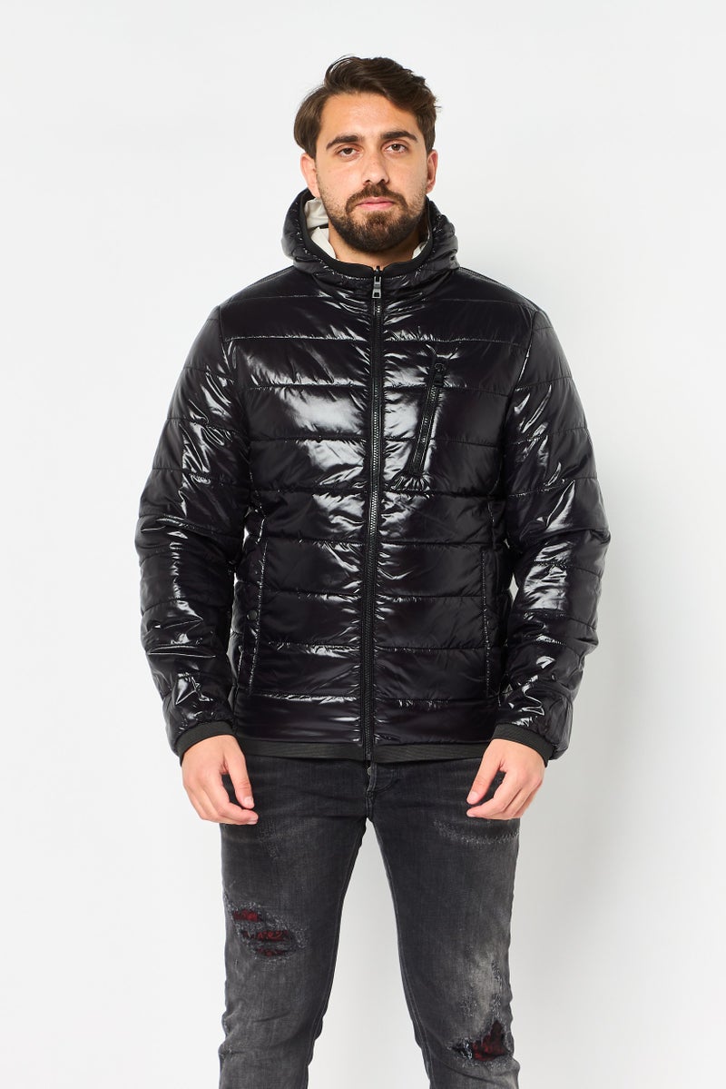 GEOX Men Reversible Renan Jacket, Cream - Image 5