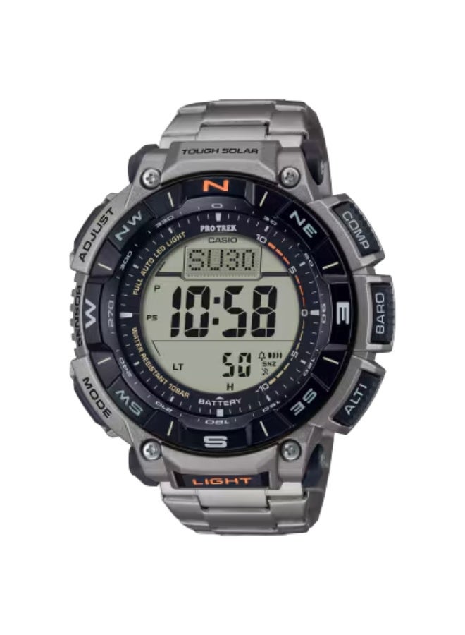 جي شوك ساعة بروجرامر للرجال تناظرية رقمية من الراتنج -- - . مم - Image 1