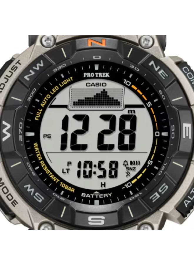 جي شوك ساعة بروجرامر للرجال تناظرية رقمية من الراتنج -- - . مم - Image 5