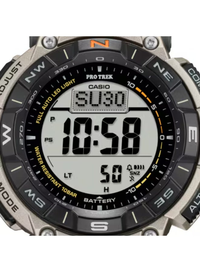 جي شوك ساعة بروجرامر للرجال تناظرية رقمية من الراتنج -- - . مم - Image 2