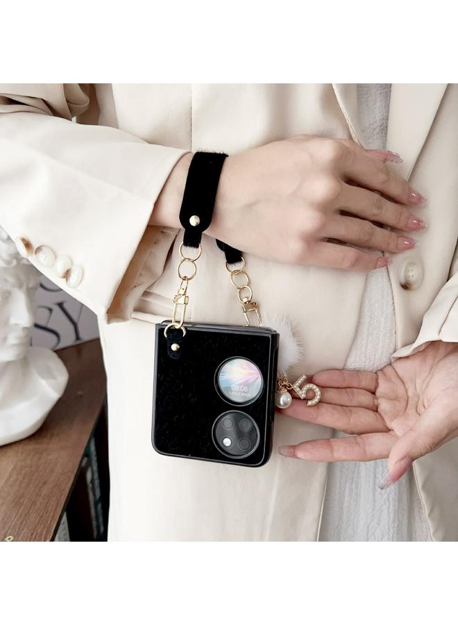 جرين تايجر جراب لهاتف Huawei P50 Pocket Plush بتغطية كاملة مع حزام - Image 5