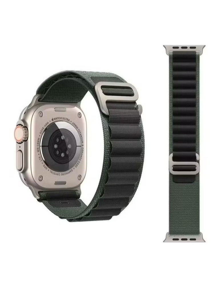 vesus - designer Sport Alpine Loop Nylon Strap Compatible with apple Watch Bands 42mm/44mm/45mm/49mm replacement strap ultra series 8 SE 7 6 5 4 3 2 1 - Image 1