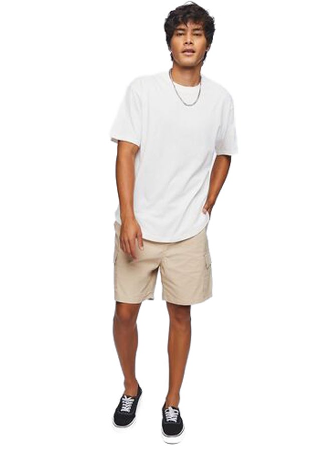 FOREVER 21 Scoop-Hem Crew Tee  - Image 4