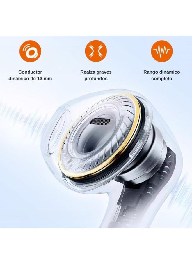 RIVERSONG Airfly L3 True Wireless Stereo Earbuds, Touch Control, Sweat Proof, White Color  - Image 4