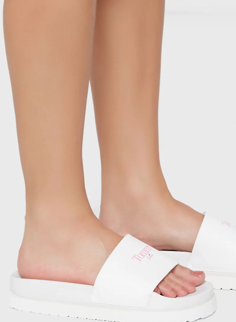 TOMMY JEANS Flatform Pool Slides