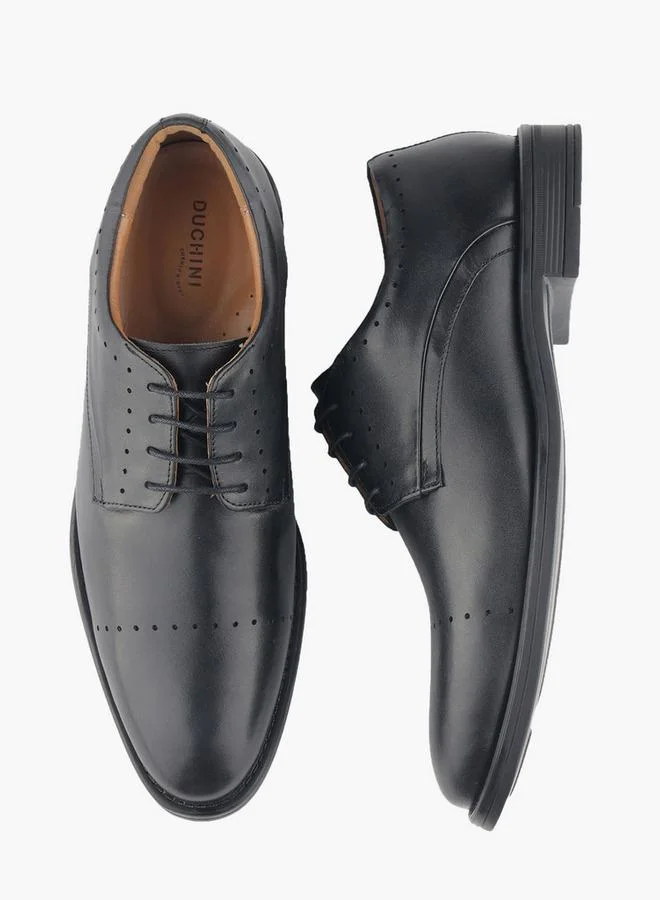 DUCHINI Men Lace-Up Derby Shoes