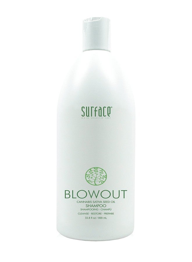 Surface Hair - Blowout Shampoo - Organic Shampoo for Women and Men, Heat-Resistant with Babassu Oil for Longer Lasting Blowouts - 33.8 fl oz - Image 1