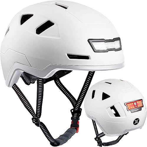 XNITO Bike Helmet with LED Lights Urban Bicycle Helmet for Adults Men Women CPSC NTA8776 Dual Certified Class 3 EBikes Scooters Onewheel Commuter Mountain - Image 1