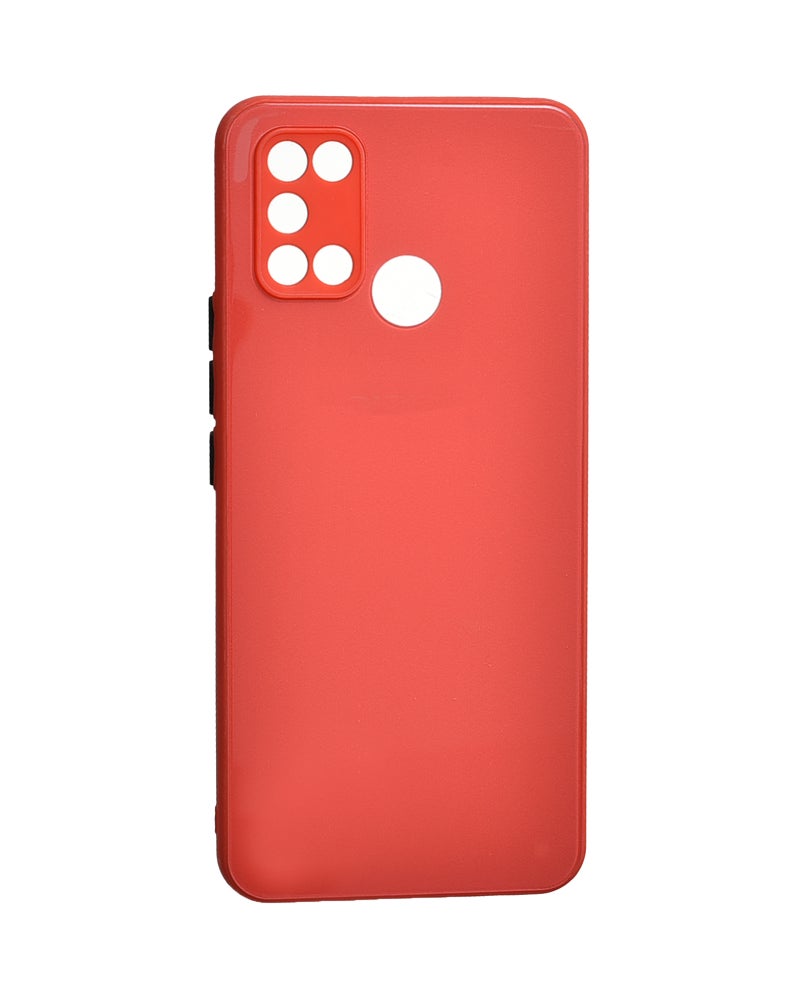 Silicone Phone Case for Realme C17 - Red - Image 1