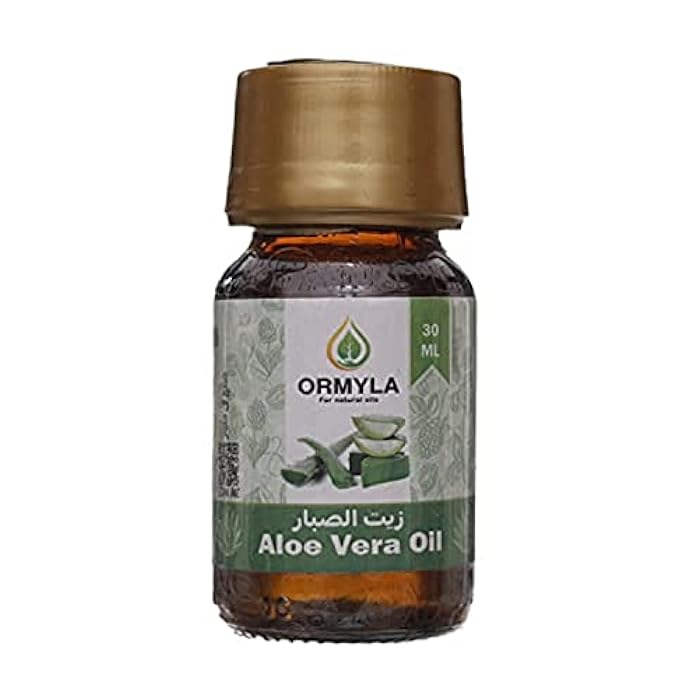 Ormyla Aloe Vera Oil Virgin for Hair, Face and Body, 30 ml