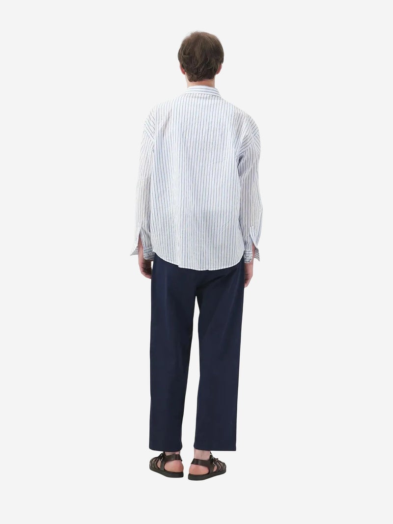 GIESTO Striped Long Sleeve Shirt with Embroidery - Image 2