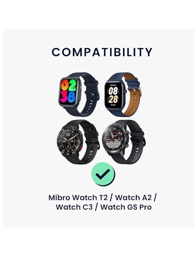 كابل شحن بطارية بمنفذ USB لساعة اللياقة البدنية الذكية  متوافق مع ساعة T2/ ساعة A2/ ساعة C3/ ساعة جي اس بر - Image 2