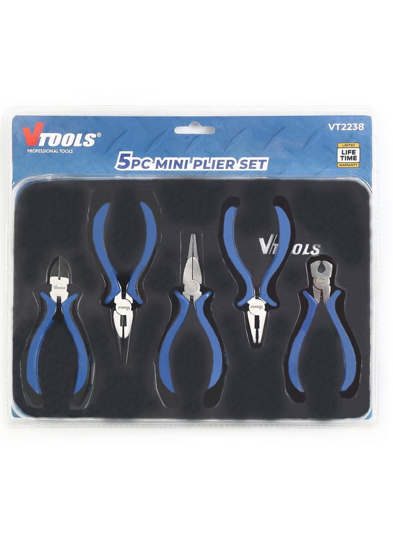 VTOOLS VTOOLS 5pcs Mini Cutting Pliers Set Carbon Steel with Heat Treatment for Wire Cutter  - Image 3