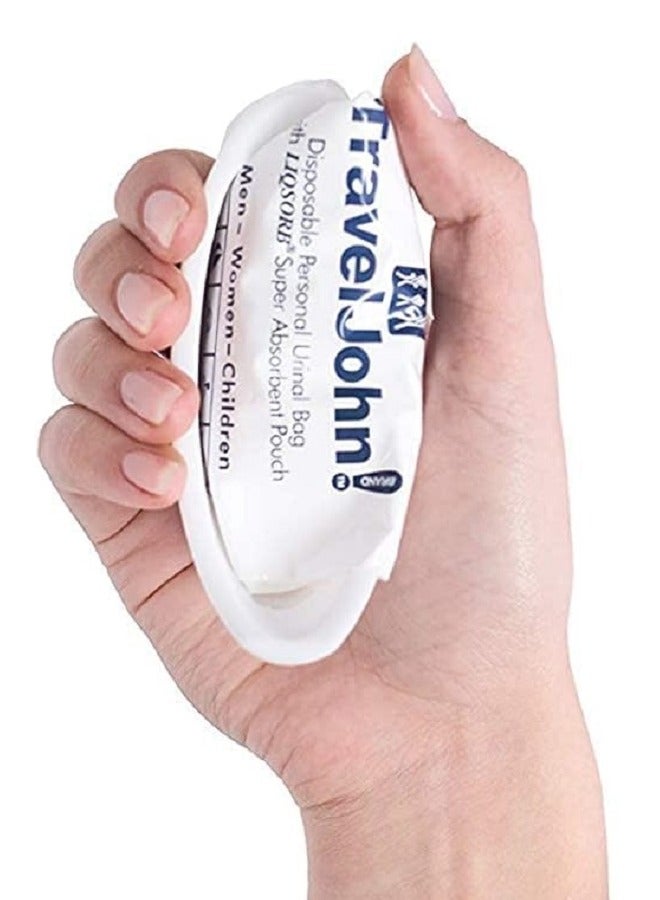 ترافل جون مبولة للاستعمال مرة واحدة للرجال والنساء والأطفال من ترافيلجون ( 2 عبوة كل عبوة 3 أكياس ) - Image 2