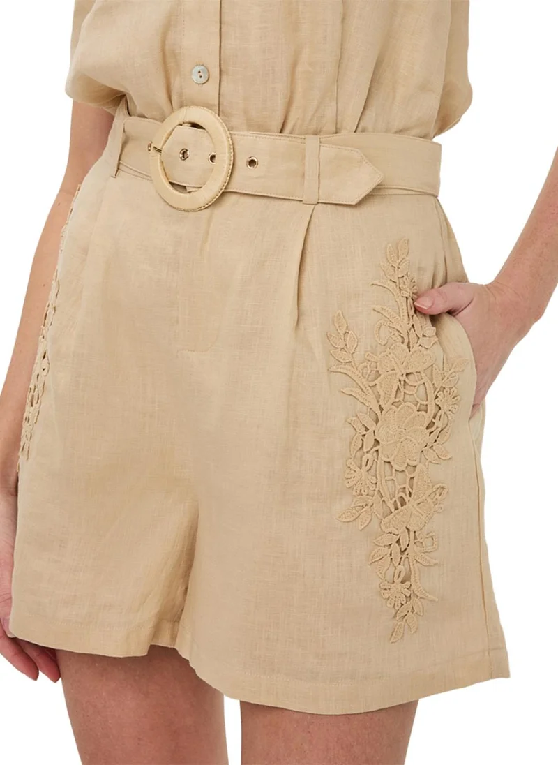EsQualo Esqualo Linen Shorts