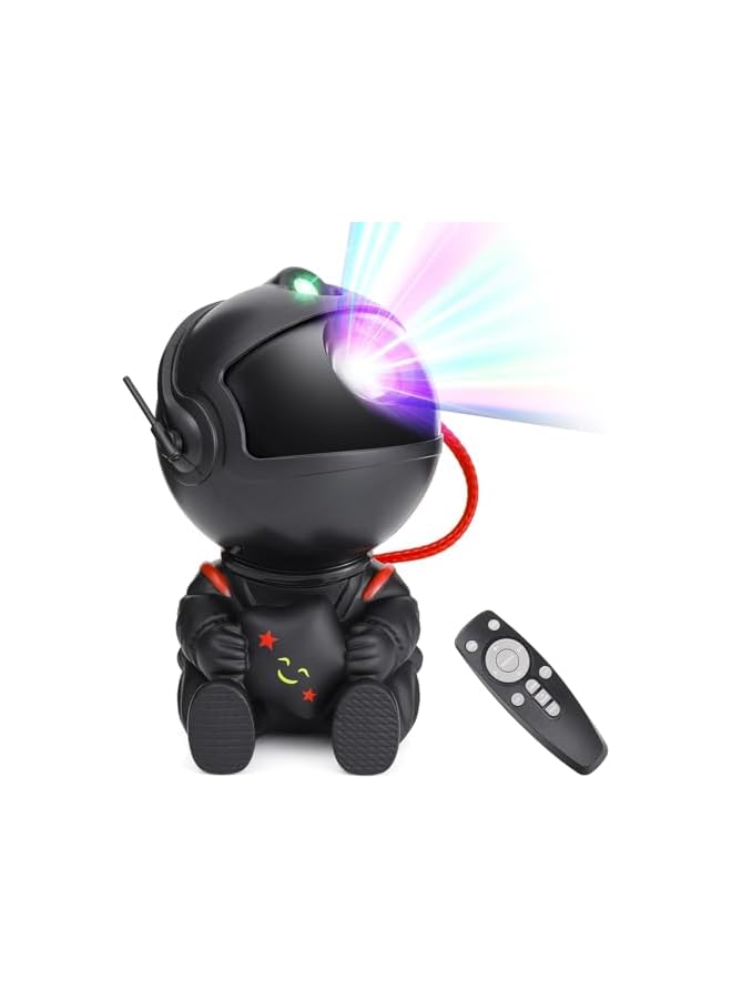 The Bros Galaxy Projector, Star Projector with 360 Degree Rotation, Astronaut Projector with Remote Control, 8 Star Light Modes, Space Projector Night Light for Kids, Ceiling, Room Decor, Gifts - Image 2