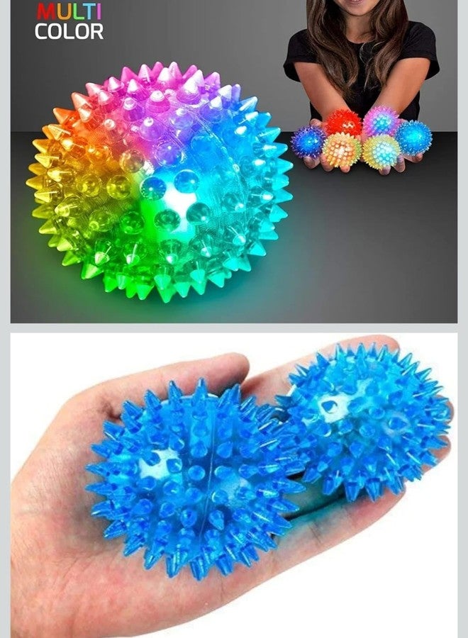 FULLFILLS Led Light Soft Ball Flashing Light Ball Colorful Rubber Bouncing Anti-Stress Light (Pack of 1 PC) - Image 2