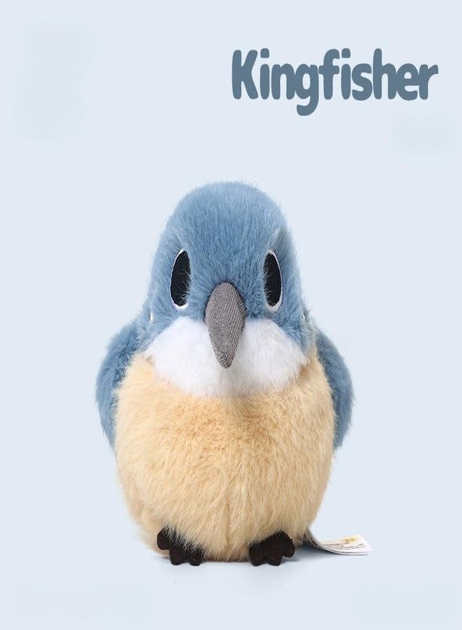 Puvxgur Blue Bird Plush Stuffed Animal - 4.3 inches Soft & Squishy Insect Toy, Cute Stuffie for Kids, for Boys and Girls Who Love Bugs - Image 4