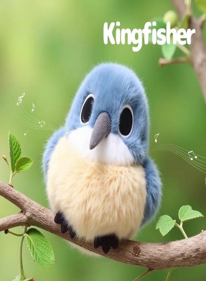 Puvxgur Blue Bird Plush Stuffed Animal - 4.3 inches Soft & Squishy Insect Toy, Cute Stuffie for Kids, for Boys and Girls Who Love Bugs - Image 2