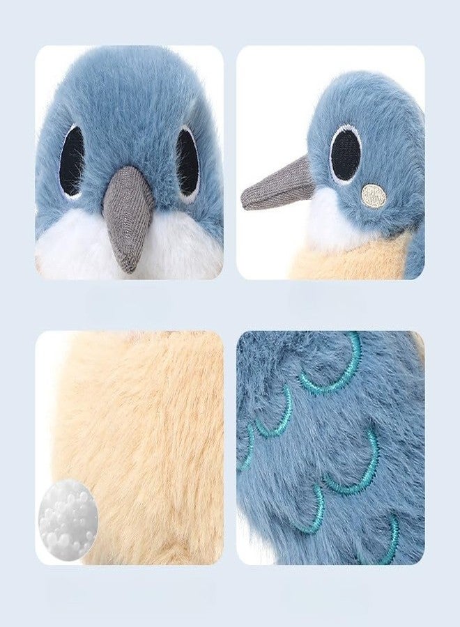 Puvxgur Blue Bird Plush Stuffed Animal - 4.3 inches Soft & Squishy Insect Toy, Cute Stuffie for Kids, for Boys and Girls Who Love Bugs - Image 3