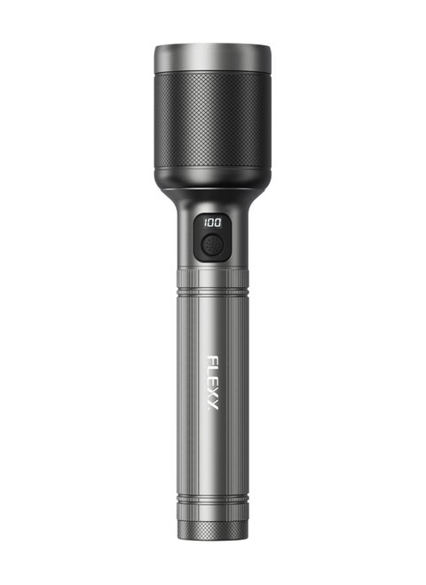 Digital Zoomable LED Flashlight, 60W Austria C1 W5050 Laser LED, 3700m Range, 12000mAh Li-Ion Battery, Type-C Charging, 3000LM, 4-Year Warranty