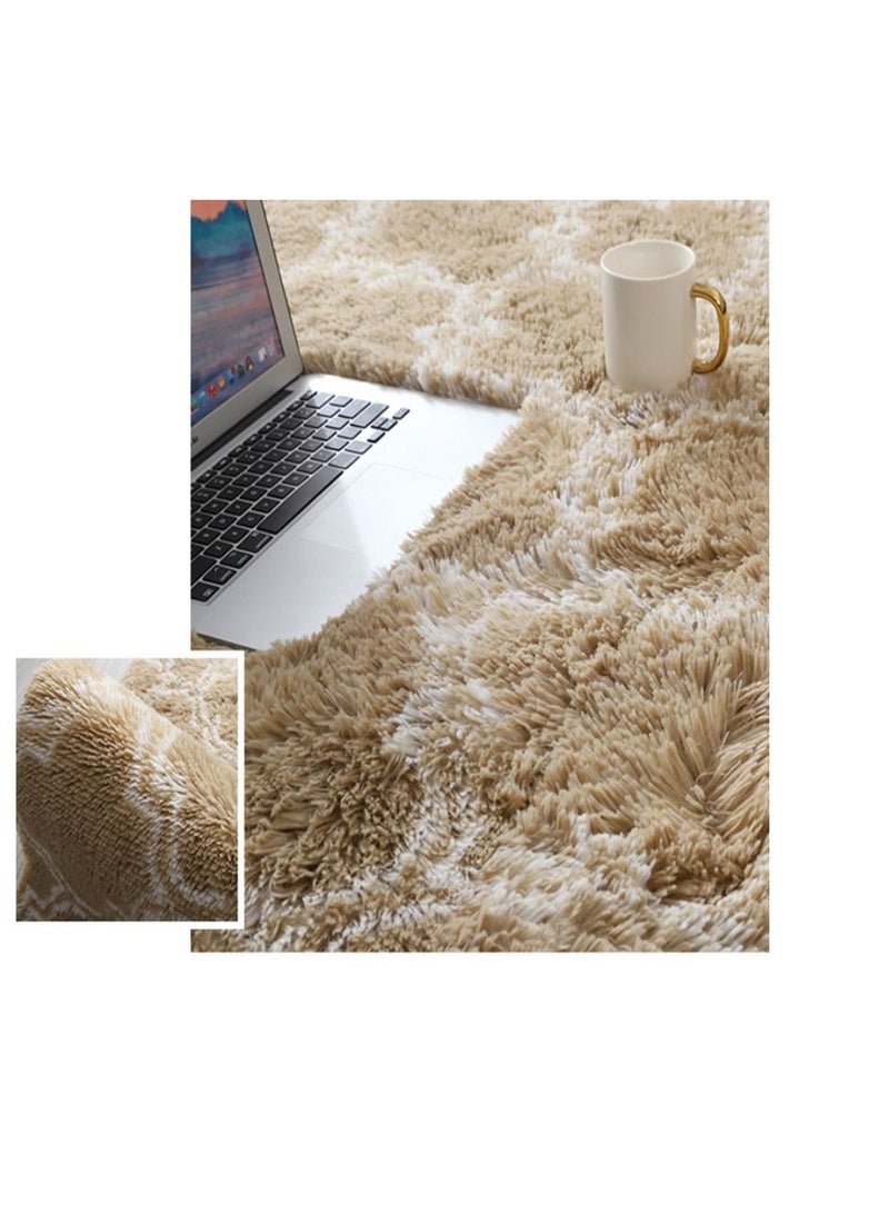 Large Carpets for Living Room Modern Plush Carpets Kids Room Home Decor Fur Rugs Bedroom Machine Washable Thick Fluffy Rug - Image 2