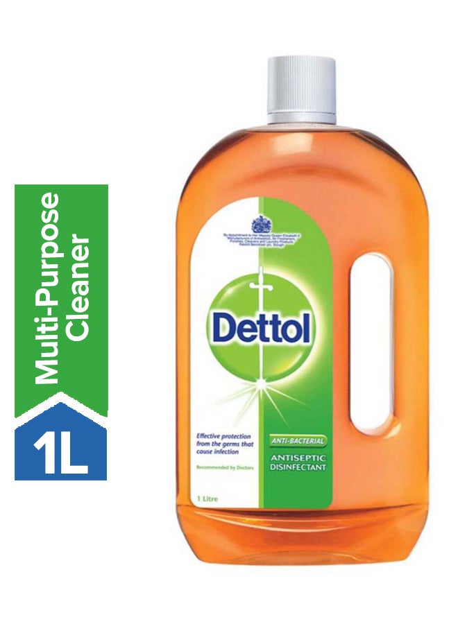 Dettol Antiseptic Disinfectant Liquid Brown 1Liters - Image 1