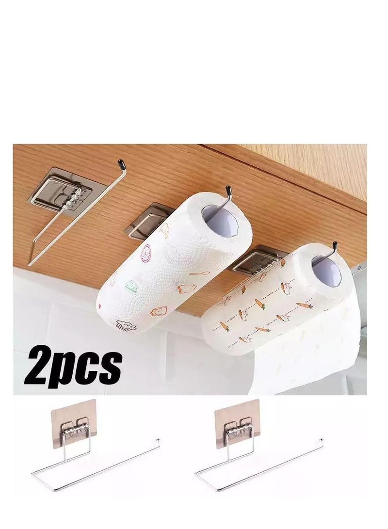 2pcs Paper/Tin/Nylon/Butter Paper Multifunctional Napkin Holder