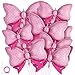 YOTHORN 12 Pcs Pink Bow Balloons for Girls Giant Foil Balloons Gender Reveal Decorations for Birthday Party Wedding Baby Shower Mouse Party Decoration - Image 2