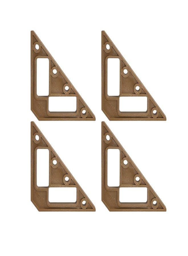 فاست كاب مربع أوسكار فاست كاب لتثبيت الألواح أثناء التجميع - مثالي للمقاولين المحترفين والنجارين والفنيين - عبوة من 4 قطع - 02282 - Image 1