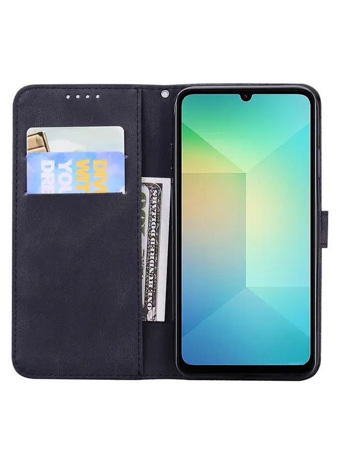 Green Retro Pattern Butterfly Stand Case For Samsung Galaxy A15 A17 A25 A36 A55 Full Protection - Image 2