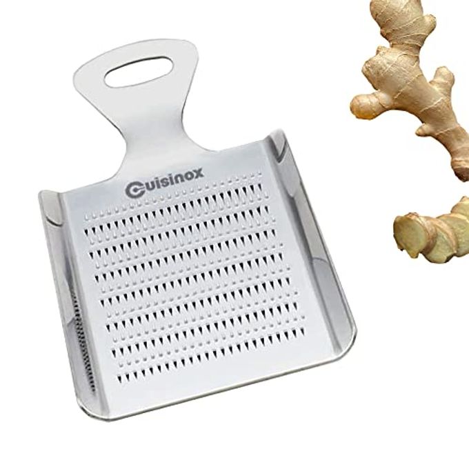 Cuisinox Stainless Steel Nutmeg Chocolate and Ginger Grater, 4.3" x 3"