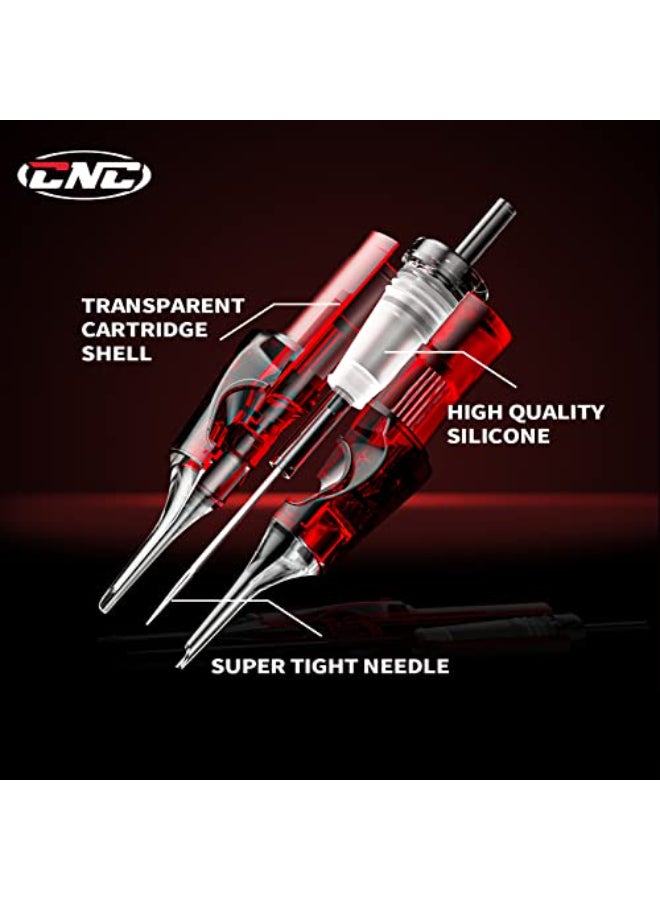 CNC Tattoo Needle Cartridges 40pcs 10 Bugpin Round Magnum Tattoo Cartridge 7RM 9RM 11RM 15RM Mixed Needles EN04R40KITLL - Image 3
