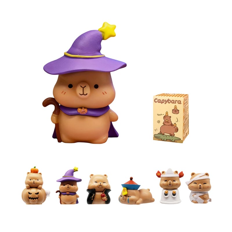 Popobox Wacky Capybara Blind Box Figures Random Design Action Figures Collectible Toys Home Decorations for Gifts Single Box - Image 3