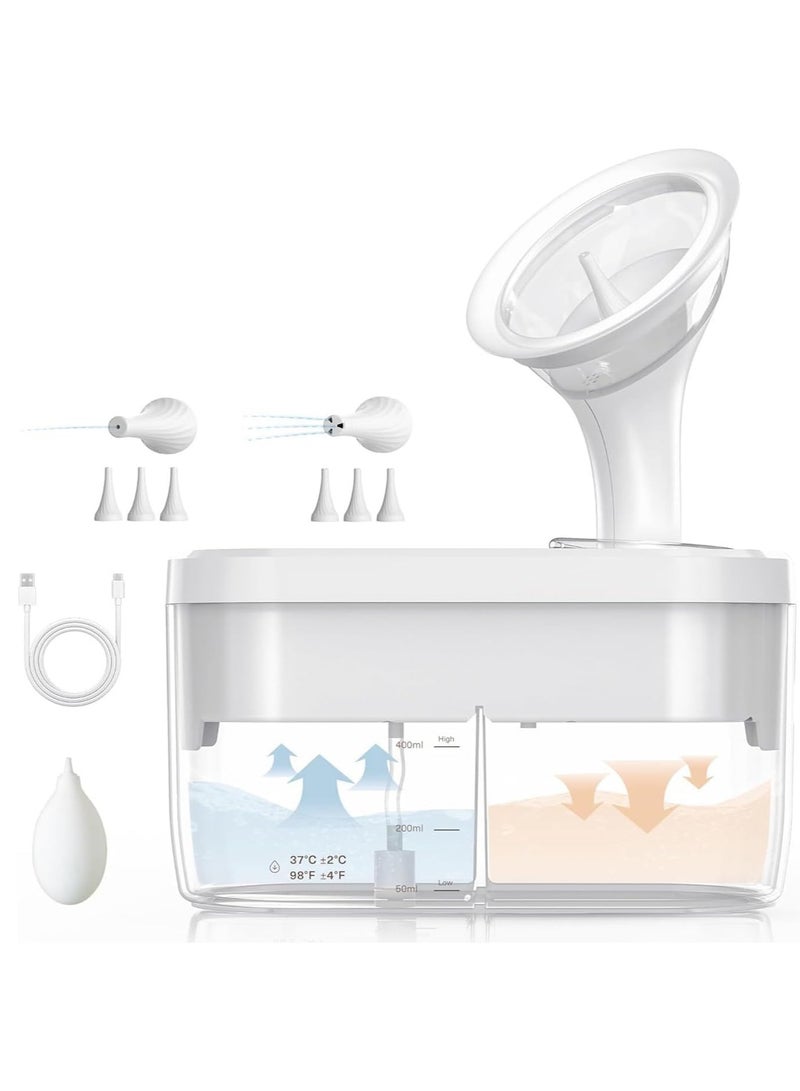 Generic Electric Earwax Removal Kit, Ear Irrigation Kit with Automatic Drainage System, Cleaning Modes, Safe and Effective Ear Canal Irrigation, Earwax Removal Tool  - Image 2