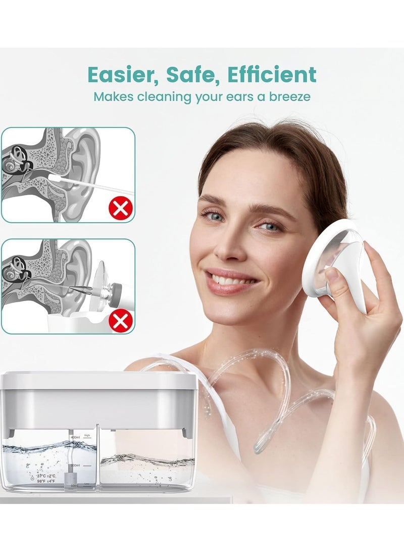 Generic Electric Earwax Removal Kit, Ear Irrigation Kit with Automatic Drainage System, Cleaning Modes, Safe and Effective Ear Canal Irrigation, Earwax Removal Tool  - Image 4