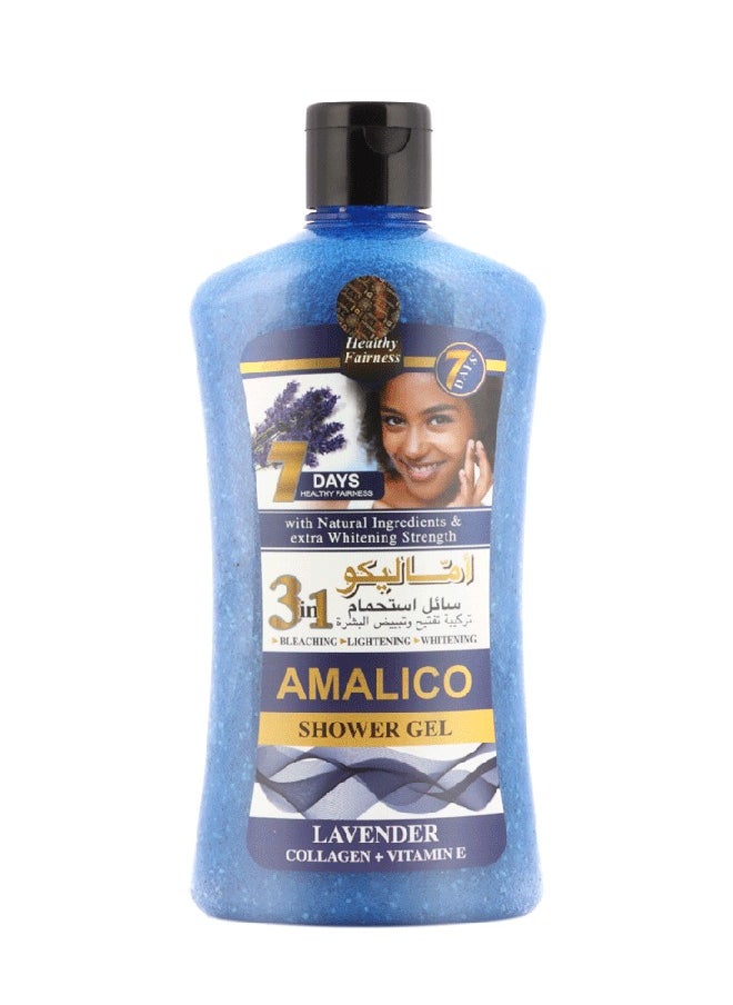 AMALICO Amalico Shower Gel 3 In 1 Bleaching Lightening Whitening 500ml 