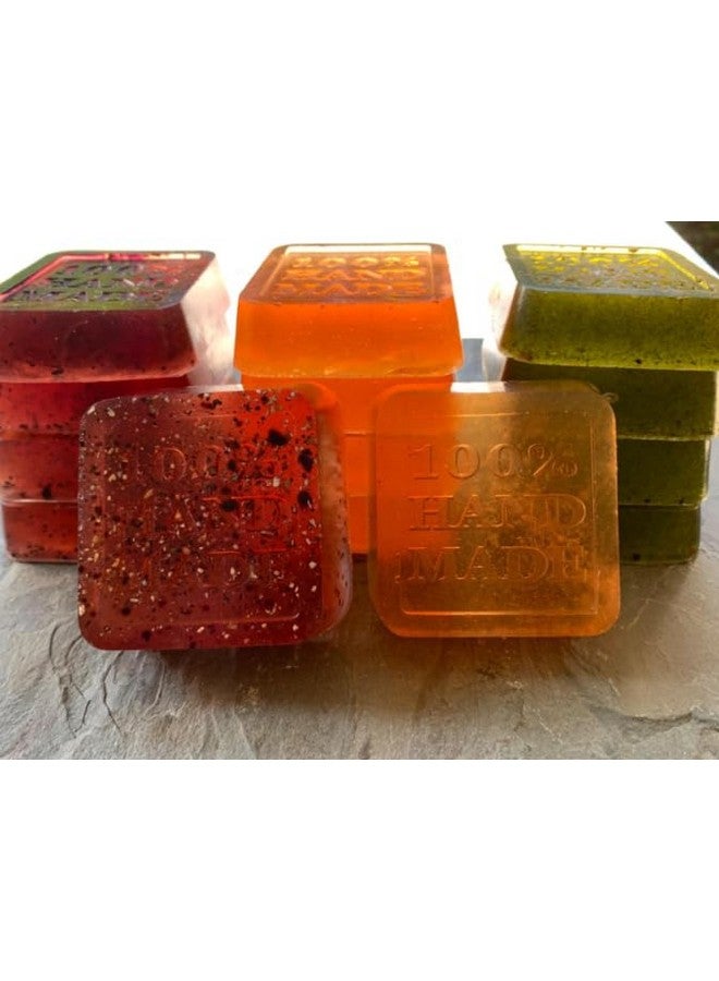 FIVOENDAR (30-Pack) DIY Handmade Soap Molds, Baking Molds, Cupcake Liners - 100% Handmade Square Silicone - - Microwave, Oven, Refrigerator, Freezer and Dishwasher Safe for Homemade Craft(Purple, Pink, Blue) - Image 5